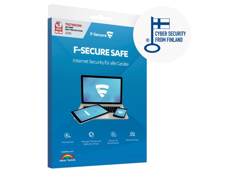[1198582] F-Secure SAFE Box, Vollversion, 3 Geräte, 1 Jahr (3)