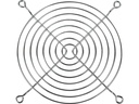Arctic Cooling Lüftergitter 120 x 120 mm, Silber