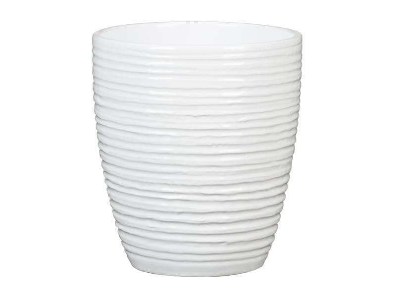 [1471540] scheurich Blumentopf Alaska 12.6 cm, Weiss