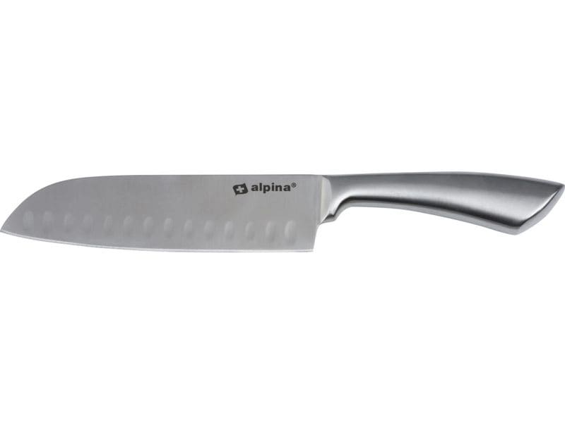 [1903252] alpina Kochmesser Santoku 31.5 cm, Silber