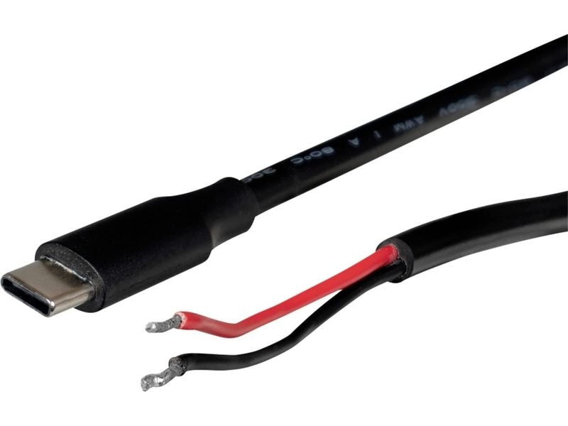 [1916002] jOY-iT Strom-Kabel USB-C - Offen 1 m