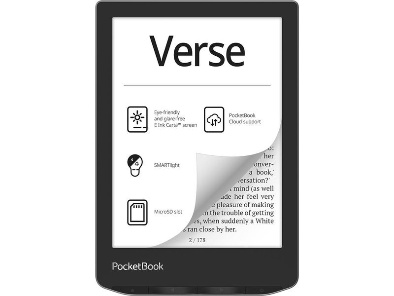 [1991262] PocketBook E-Book Reader Verse Mist Grey