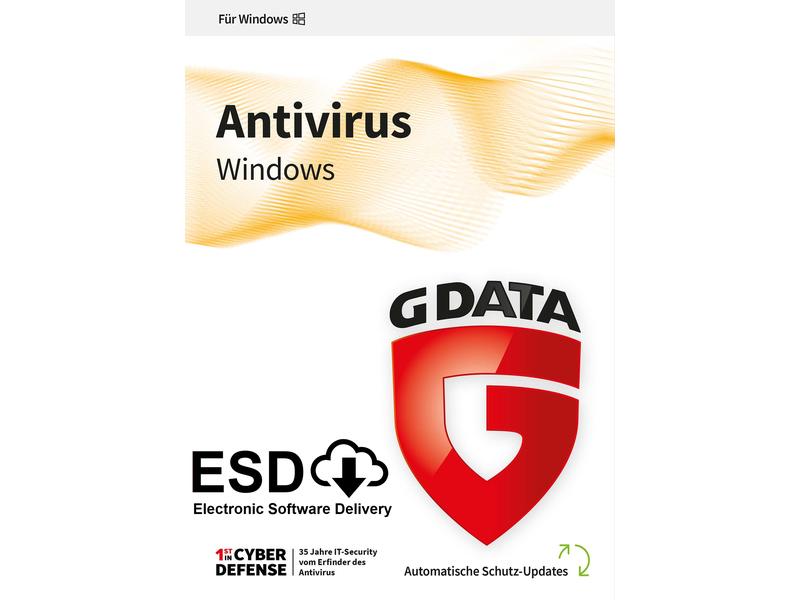 [349548] G DATA AntiVirus – Swiss Edition Vollversion, 10 Devices, 1 Jahr