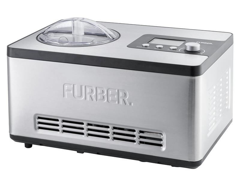 [1136931] FURBER Glacemaschine Luigi Pro 1.5 l, Edelstahl