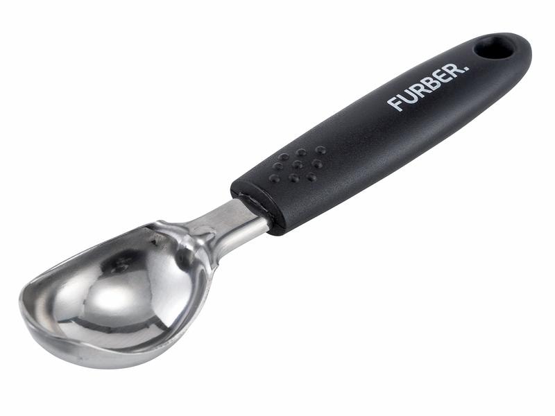 [1157045] FURBER Eisportionierer F0122 Edelstahl/Schwarz