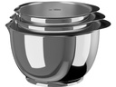 Rosti Rührschüssel-Set Margrethe 1.5 l/2 l/3 l, Edelstahl