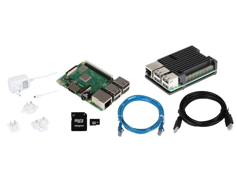 Raspberry Pi Starter Kit Raspberry Pi 3 Model B+ 1 GB