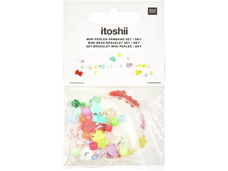 [2001253] Rico Design Mini Perlen Armband Set «Chingu Sky»