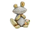 G. Wurm Dekofigur Frosch 15 x 18 x 9 cm