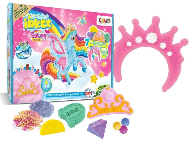 [2032694] Craze Badespass Inkee Galupy Unicorn Box