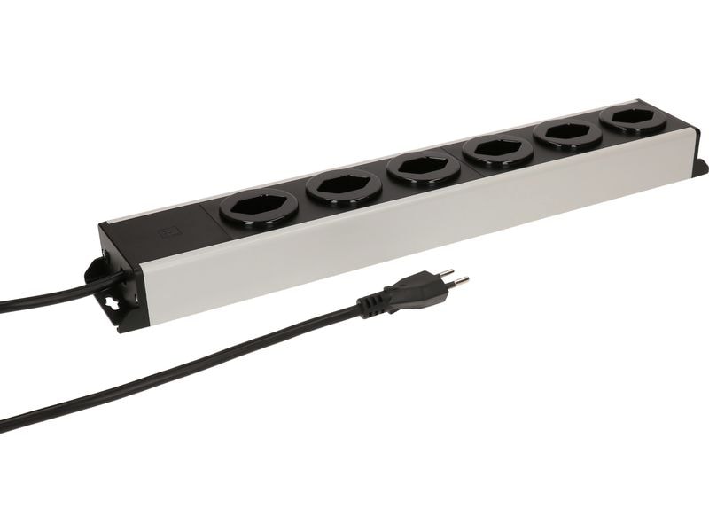 Max Hauri Steckdosenleiste Power Line 6x Typ 13, 1.5 m