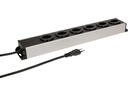 Max Hauri Steckdosenleiste Power Line 6x Typ 13, 1.5 m