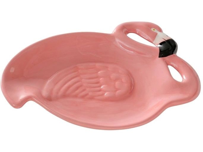 Boltze Servierplatte Flamingo 28 cm