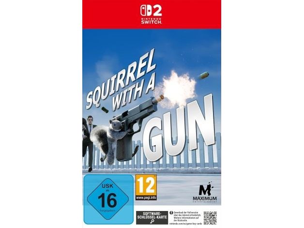 [2040461] CentreSoft Squirrel With A Gun (Game-Key Card)