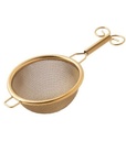 Paderno Teesieb Ø 6 cm Gold