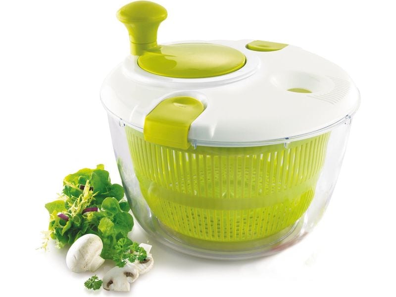 Ibili Salatschleuder 24 cm 24 cm, Weiss