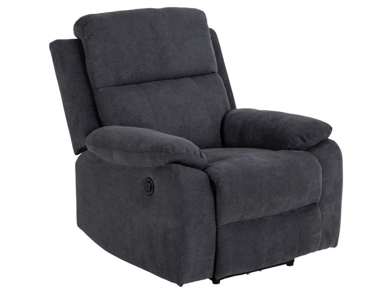 [2034014] AC Design Sessel Mora Dunkelgrau, 89.5 x 95 x 98 cm