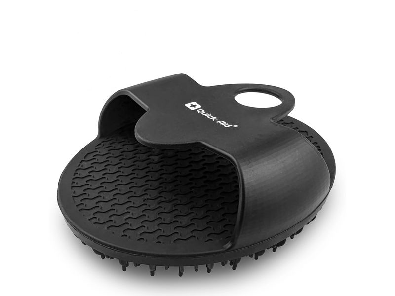 Quick Aid Körperbürste Silikon Schwarz
