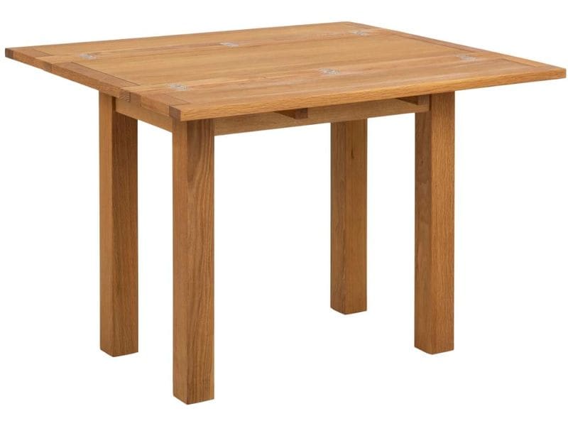 [2034028] AC Design Tisch Kenley Braun, 45/90 x 100 x 75 cm