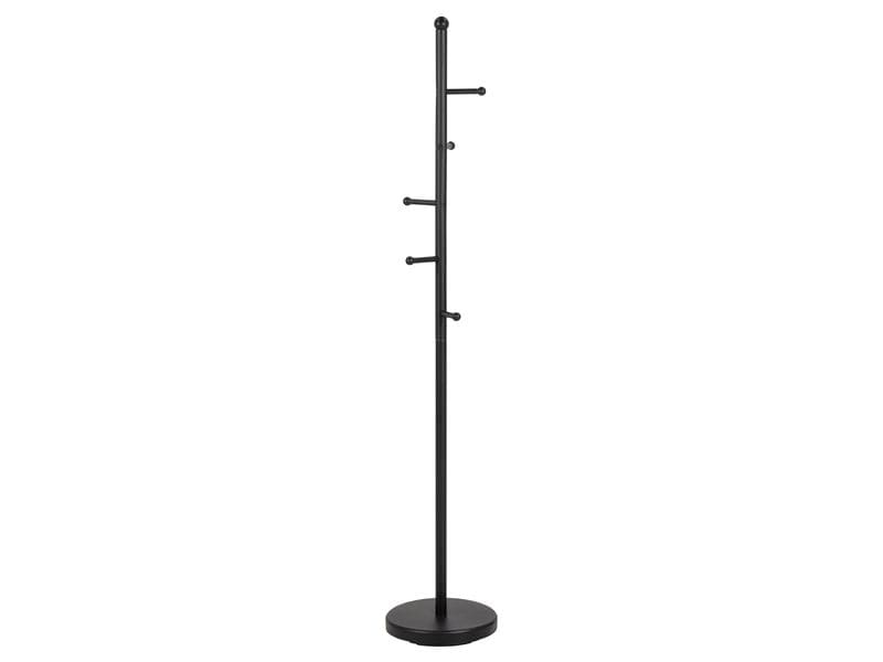 [2034052] AC Design Garderobenständer Aspen Schwarz, 32.3 x 32.3 x 170 cm