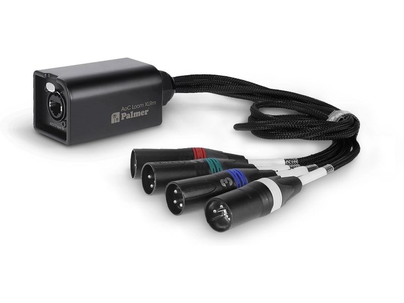 [2048944] Palmer Audio-Adapter AoC Loom XLRm RJ45 - XLR 3 Pole, male