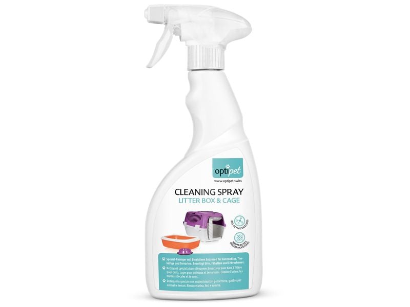 [2038504] OptiPet Cleaning Spray Litter & Cage 500 ml