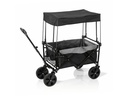 EASYmaxx Bollerwagen faltbar, mit Dach
