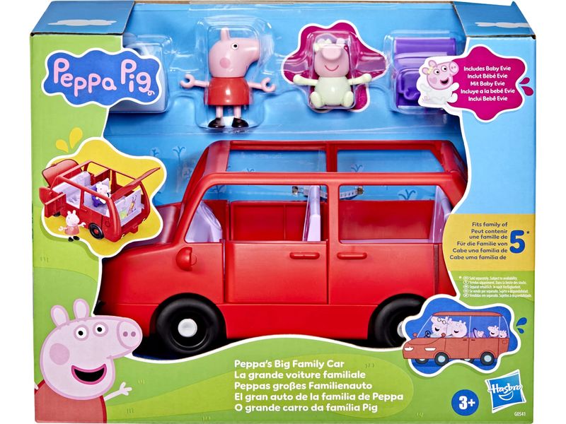 Hasbro Spielfigurenset Peppas grosses Familienauto mit Figuren