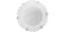 Duni Tortenspitzen rund 17 cm, 250 Stück, Weiss