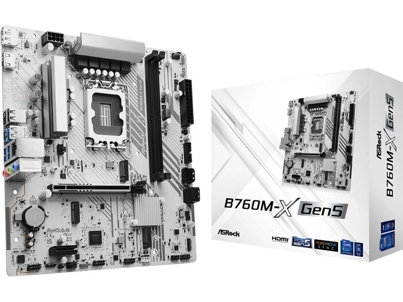 ASRock Mainboard B760M-X GEN5