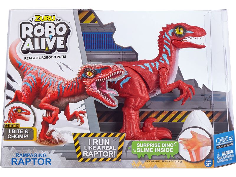 Zuru Spielzeugfigur Robo Alive Dinosaurier Raptor