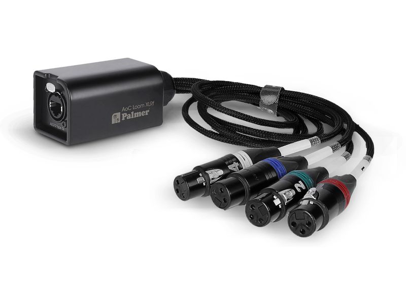 [2048950] Palmer Audio-Adapter AoC Loom XLRf RJ45 - XLR 3 Pole, female
