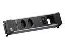 Bachmann Einbausteckerleiste POWER FRAME M 2xT13 1xUSB C/C 65W 1xCM