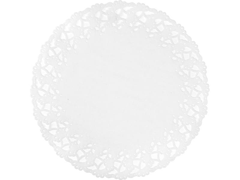 [2041892] Duni Tortenspitzen rund 23 cm, 250 Stück, Weiss