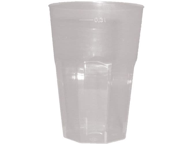 [2050219] Webstar Mehrwegbecher Optimal PP 300 ml Transparent 30 Stück