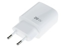 Nize USB-Wandladegerät Single USB-C 20 W, Weiss