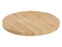 Zeller Present Topfuntersetzer Bambus Ø 25 cm, Braun