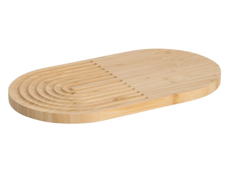 [2037398] Zeller Present Topfuntersetzer Bambus 35 x 20 cm, Braun