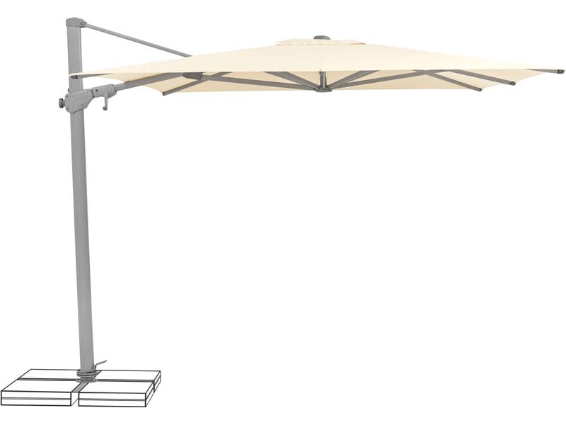 Suncomfort by Glatz Sonnenschirm Varioflex Ecru