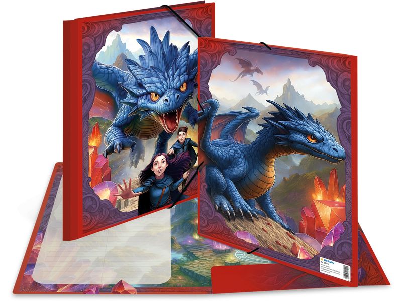 [2054863] HERMA Zeichenmappe A4 Dragon 1 Stück