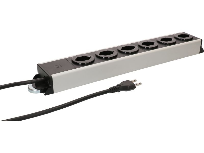 Max Hauri Steckdosenleiste Power Line 6x Typ 23 1.5m Magnet