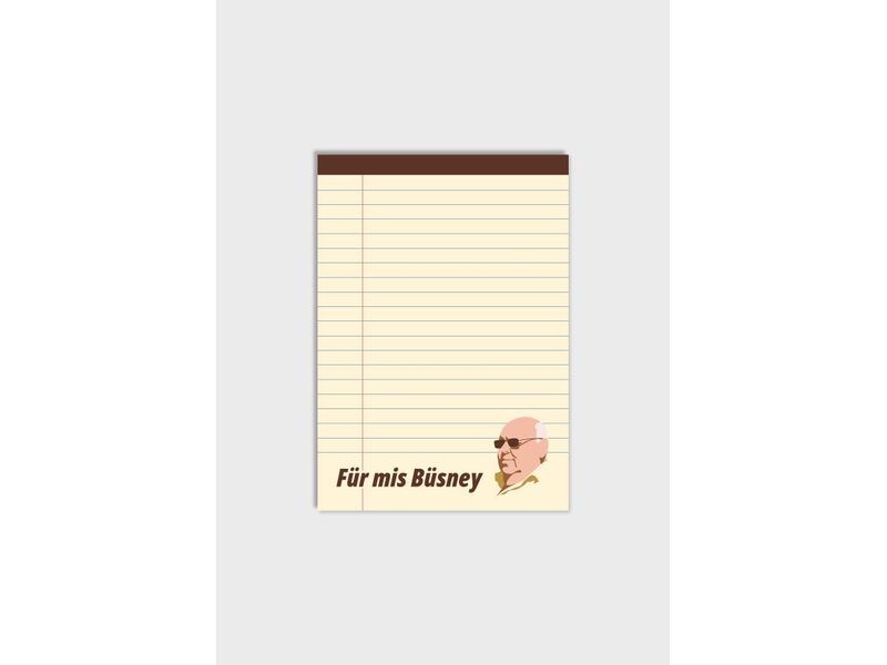 Swissmeme Notizblock Büsney