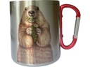 creanorm Edelstahl-Tasse Murmeltier 330ml