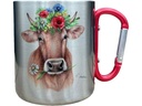 creanorm Edelstahltasse Blumenkuh 330ml