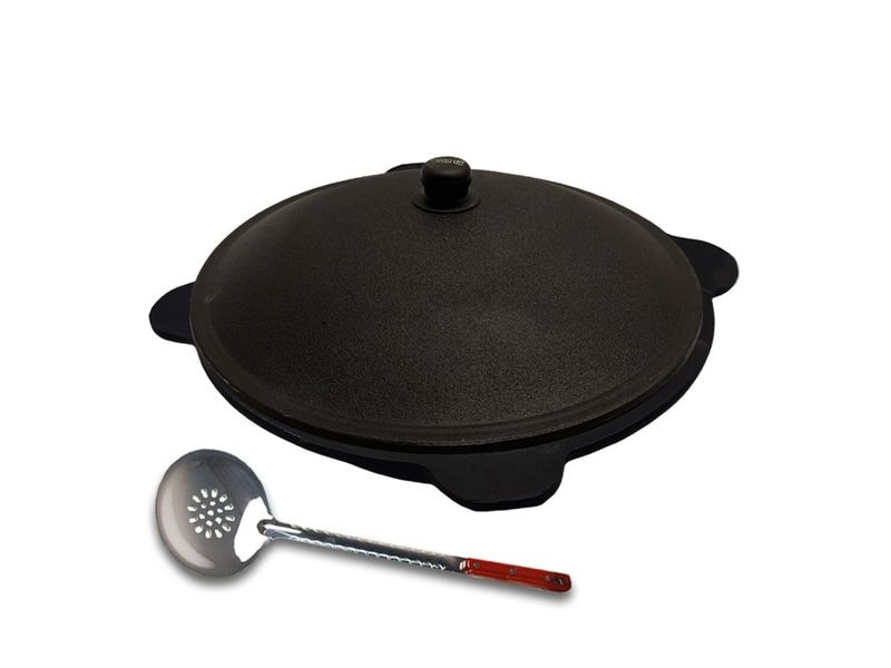 [2050336] GRILLPETER Uzbekischer Kazan mit Schaumlöffel 22 L