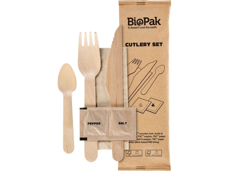 [2049304] Duni Einweg-Besteckset Biopak Petit 6/1 250 Stück