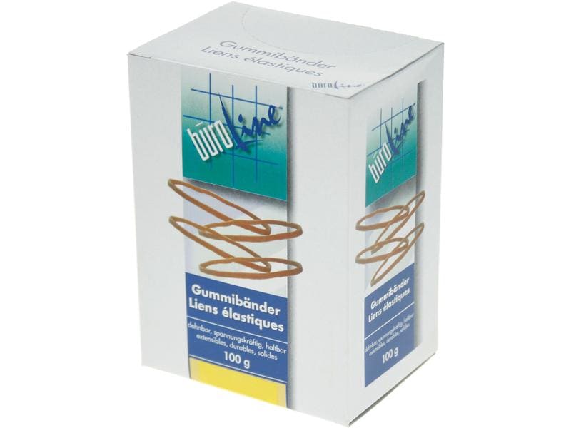 Büroline Gummiband 1.3 x 80 mm,100 g