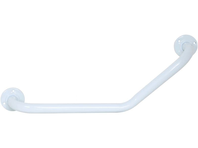 [2059793] spirella Winkel-Haltegriff Edelstahl Weiss 54 cm
