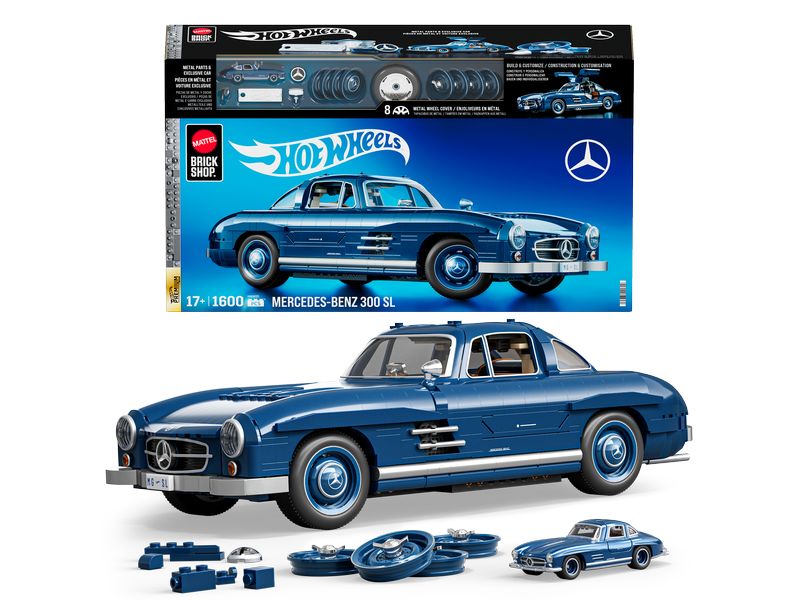 [1888871] Mega Construx Hot Wheels Mattel Brick Shop HW PREMIUM SERIES