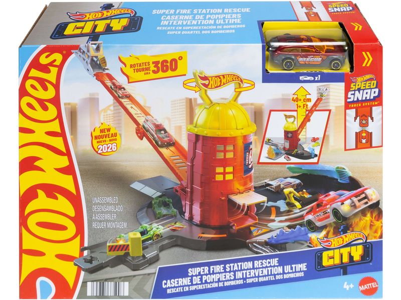 [2031658] Hot Wheels City Super Feuerwehrwache